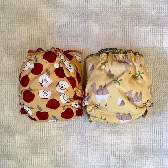 Fitted diapers rose coco - Picture 2 of 4